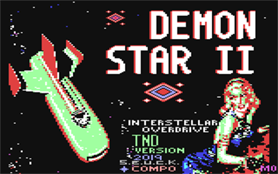 Demon Star II: Interstellar Overdrive - Screenshot - Game Title Image