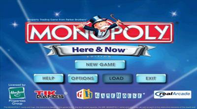 Monopoly: Here & Now - Screenshot - Game Title Image