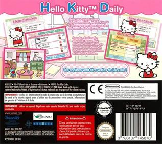 Hello Kitty: Daily - Box - Back Image
