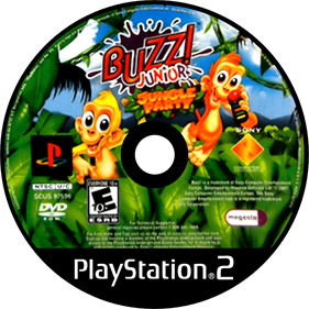 Buzz! Junior: Jungle Party - Disc Image
