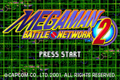 Mega Man Battle Network 2 - Screenshot - Game Title Image