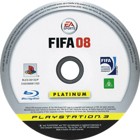 FIFA Soccer 08 - Disc Image