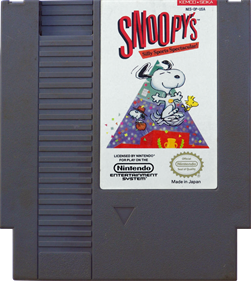 Snoopy's Silly Sports Spectacular! - Cart - Front Image