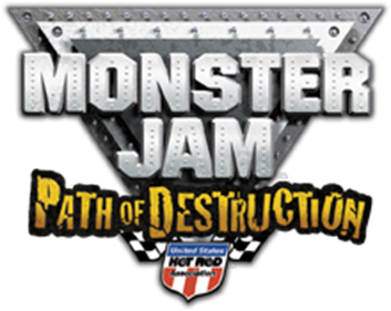 Monster Jam: Path of Destruction - Clear Logo Image