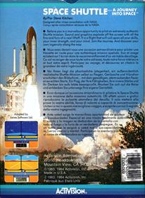 Space Shuttle: A Journey into Space - Box - Back Image
