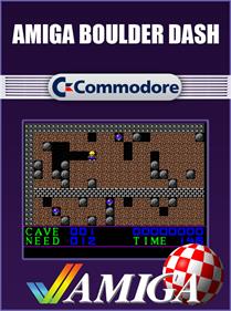 Amiga Boulder Dash - Fanart - Box - Front Image