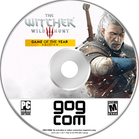 The Witcher III: Wild Hunt: Game of the Year Edition - Fanart - Disc Image