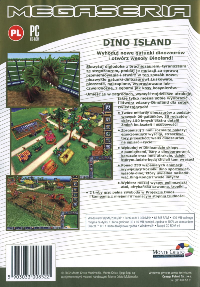 Dino Island Images - LaunchBox Games Database