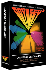 Las Vegas Blackjack! - Box - 3D Image