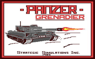 Panzer Grenadier - Screenshot - Game Title Image