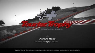 Tourist Trophy: The Real Riding Simulator - Screenshot - Game Title Image