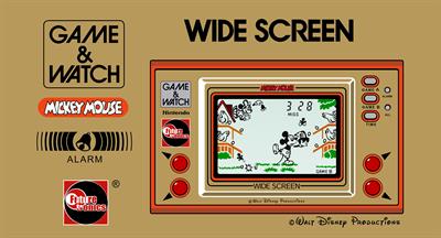 Mickey Mouse (Wide Screen)  - Box - Front - Reconstructed Image