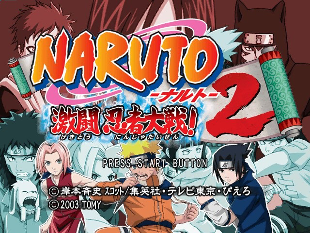Naruto Clash Of Ninja 2 Video Game Advertisement