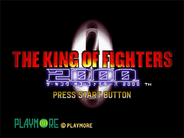 The King of Fighters 2000 - Screenshot - Game Title Image