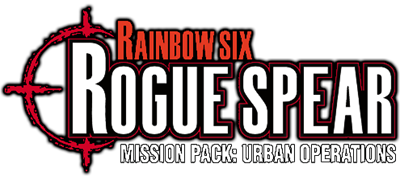 Tom Clancy's Rainbow Six: Rogue Spear: Mission Pack: Urban Operations - Clear Logo Image