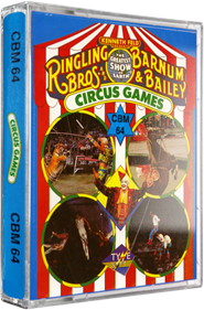 Circus Games (Tynesoft Computer Software) - Box - 3D Image