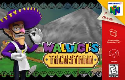 Waluigi's Taco Stand - Fanart - Box - Front