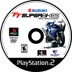 Suzuki TT Superbikes: Real Road Racing  - Fanart - Disc Image