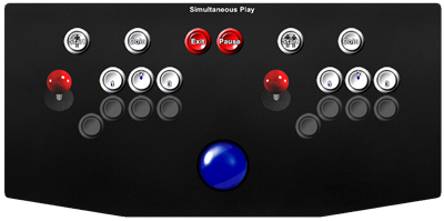 Thunder Strike - Arcade - Controls Information Image