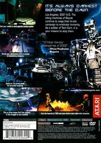 The Terminator: Dawn of Fate - Box - Back Image