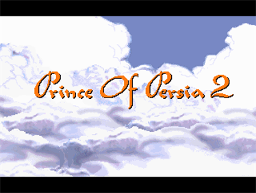 Prince of Persia 2 - Screenshot - Game Title Image