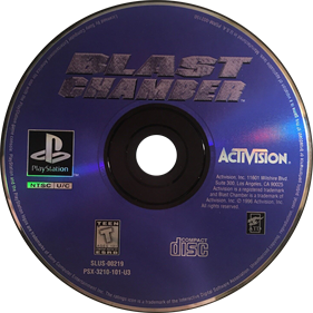 Blast Chamber - Disc Image