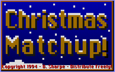 Christmas Matchup - Screenshot - Game Title Image