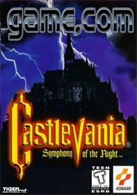 Castlevania: Symphony of the Night (Game.com Prototype) - Fanart - Box - Front Image