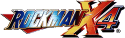 Mega Man X4 - Clear Logo Image