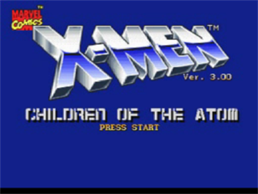 X-Men: Children of the Atom - Screenshot - Game Title Image