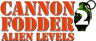 Cannon Fodder 2: Alien Levels - Clear Logo Image