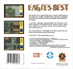 Into the Eagle's Nest - Box - Back Image