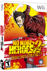 No More Heroes 2: Desperate Struggle - Box - 3D Image