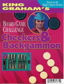 Crazy Nick's Software Picks: King Graham's Board Game Challenge: Checkers & Backgammon