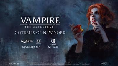 Vampire: The Masquerade: Coteries of New York - Advertisement Flyer - Front Image