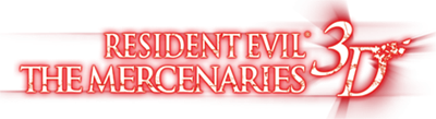 Resident Evil: The Mercenaries 3D - Clear Logo Image