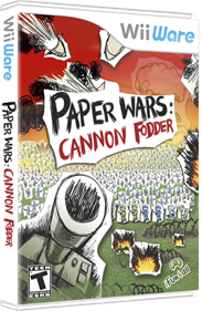 Paper Wars: Cannon Fodder - Box - 3D Image