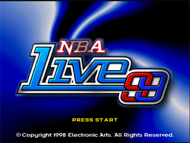 NBA Live 99 - Screenshot - Game Title Image