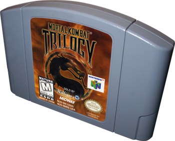 Mortal Kombat Trilogy - Cart - 3D Image
