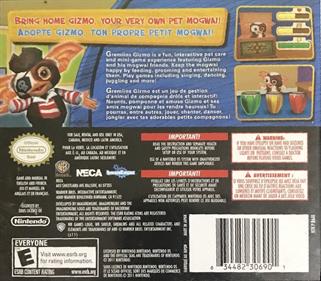 Gremlins: Gizmo - Box - Back Image