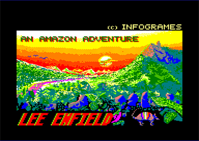 Lee Enfield in An Amazon Adventure - Screenshot - Game Title Image