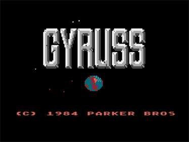 Gyruss - Screenshot - Game Title Image
