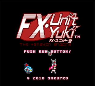FX Unit Yuki: The Henshin Engine - Screenshot - Game Title Image