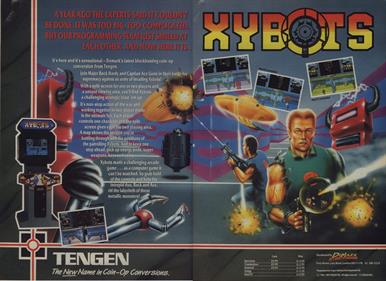 Xybots - Advertisement Flyer - Front Image