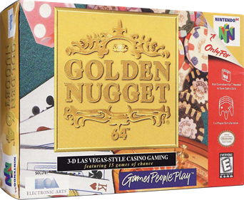 Golden Nugget 64 - Box - 3D Image