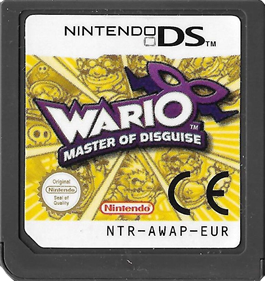Wario: Master of Disguise - Cart - Front Image
