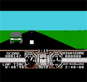 Hard Drivin' - Screenshot - Gameplay Image