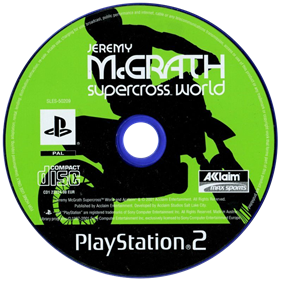 Jeremy McGrath Supercross World - Disc Image
