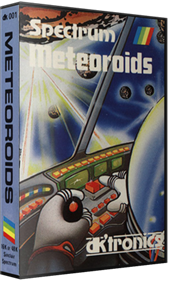 Meteoroids (DK'Tronics) - Box - 3D Image