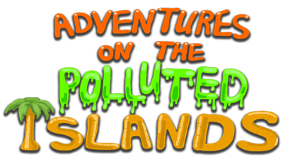 Adventures on the Polluted Islands - Clear Logo Image
